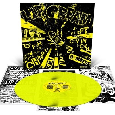 LIP CREAM - Big Foot Cassette - Import Yellow Vinyl LP Record