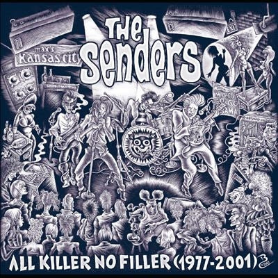 The Senders - All Killer No Filler (1977-2001) - Import Vinyl 2 LP Record Limited Edition