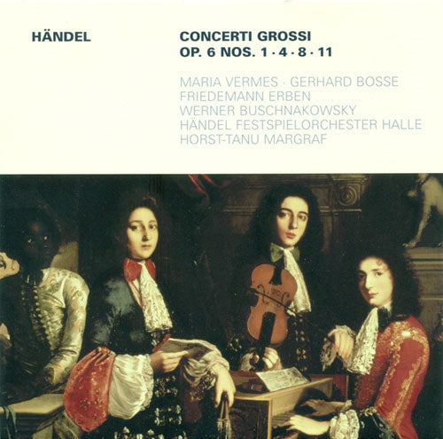 Horst-Tanu Margraf - Handel: Concerti Grossi Nos. 1, 4, 8 & 11 - Import CD