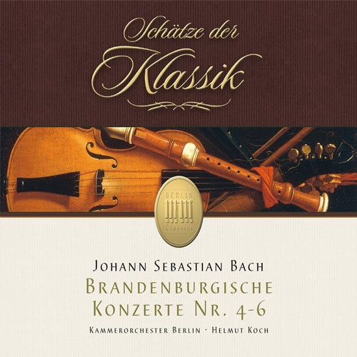 Helmut Koch - J.S.Bach: Brandenburgische Konzerte Nr.4-6 - Import CD