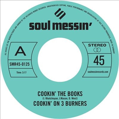 Cookin' On 3 Burners - Cookin' The Books / Give A Little Bit More - Import Vinyl 7 inch Single Record