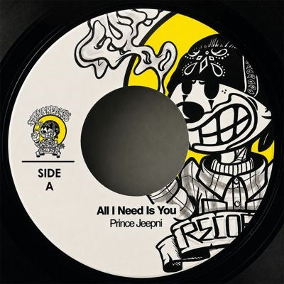 Prince Jeepni - All I Need Is Your Love / Psycho For Your Love - Import Vinyl 7inch Single Record