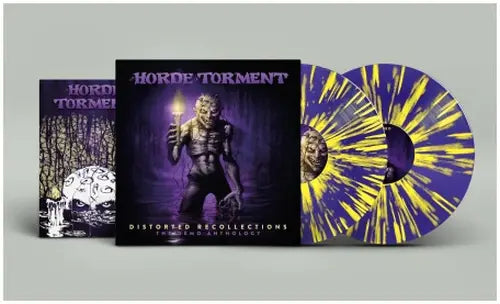 Horde Of Torment - Distorted Recollections - The Demo Anthology - Import Diehard Splatter Vinyl 2 LP Record