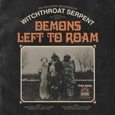 Witchthroat Serpent - Demons Left To Roam - Import White / Yellow + Splatter In Red Vinyl LP Record Limited Edition