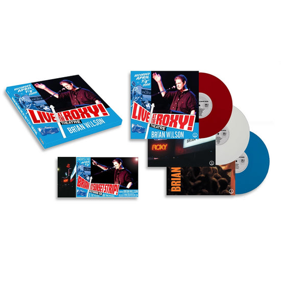 Brian Wilson - Live at the Roxy Theatre - Import Colored Vinyl 3 LP Record