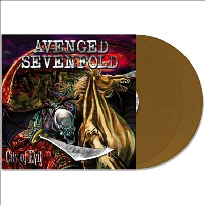 Avenged Sevenfold - City Of Evil - Import 2 LP Recoed Gold Vinyl