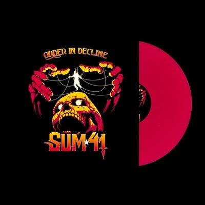 SUM41 - Order In Decline - Import Hot Pink Vinyl LP Record