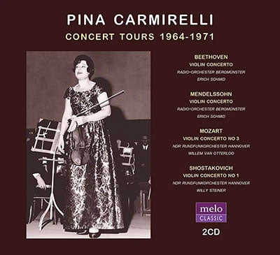 Pina Carmirelli - Concert Tours 1964-1971 - Import 2 CD