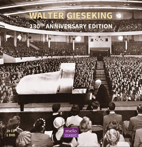 Walter Gieseking - 130th Anniversary Edition - Import 29 CD+DVD Box Set