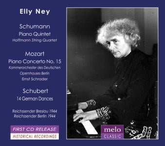 Elly Ney - Elly Ney plays Schumann, Mozart and Schubert - Import CD