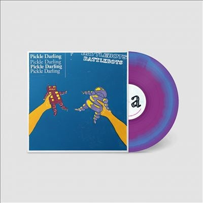 Pickle Darling - Battlebots - Import Shockwave Swirl Vinyl LP Record Limited Edition