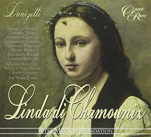 Donizetti (1797-1848) - Linda di Chamounix : Elder / Royal Opera House, Gutierrez, Tezier, S.Costello, etc (2009 Stereo)(3CD) - Import 3 CD