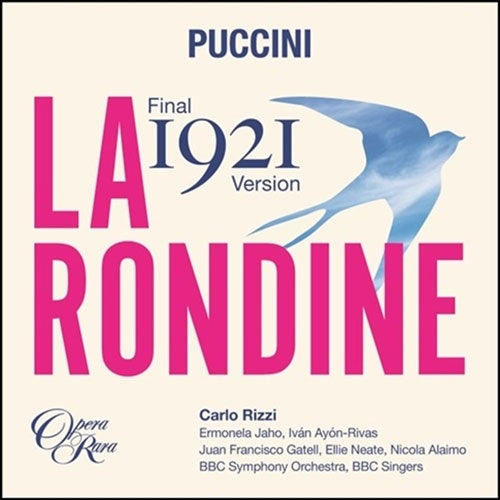 Carlo Rizzi - Puccini: La rondine -Final 1921 version - Import 2 CD Limited Edition