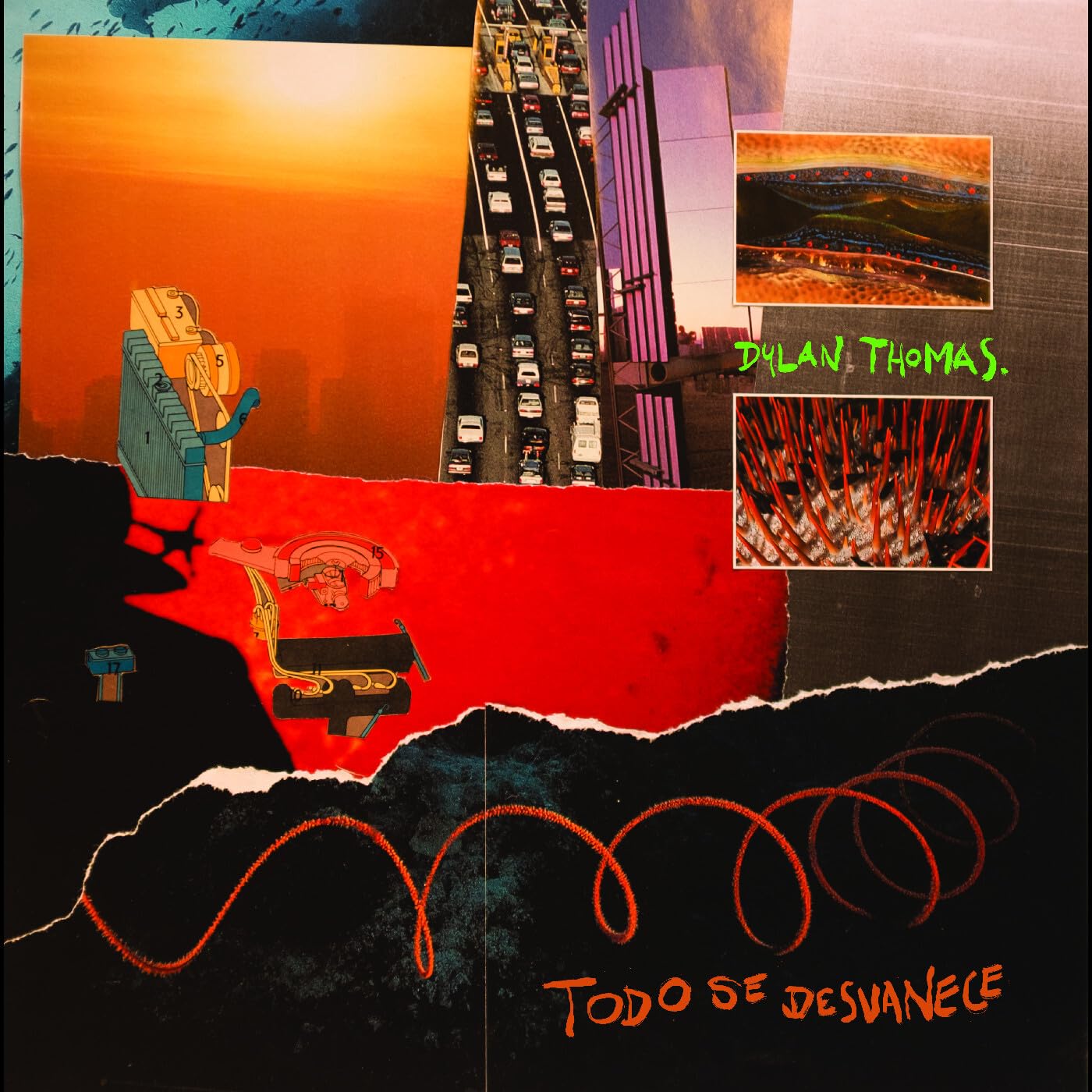 Dylan Thomas - Todo Se Desvanece - Import Green Leaves Marbled Vinyl LP Recurd