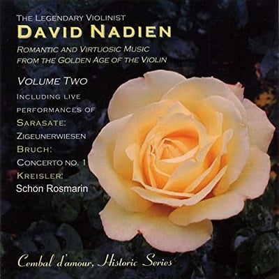 David Nadien - Romantic and Virtuosic Music Vol.2 - Import CD