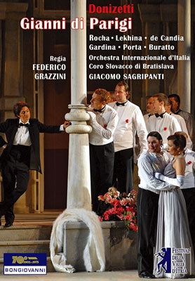 Donizetti (1797-1848) - Gianni di Parigi : Grazzini, Sagripanti / Italian International O, Rocha, Lekhina, Candia, etc (2010 Stereo) - Import DVD