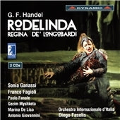 Diego Fasolis, Italian International Orchestra - Handel: Rodelinda - Import 2 CD