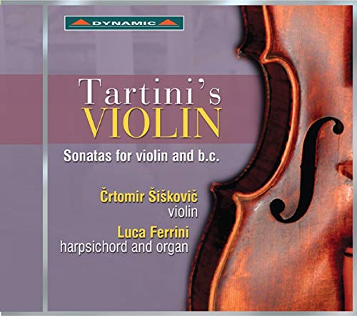 Tartini, Giuseppe (1692-1770) - Violin Sonatas : Siskovic(Vn -p.Nicolo Amati fece in Bologna)L.Ferrini(Cemb, Organ) - Import CD