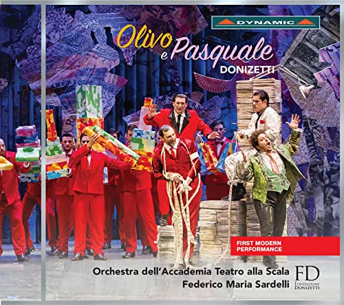 Donizetti (1797-1848) - Olivo e Pasquale : Sardelli / Teatro alla Scala Accademia, Taddia, Morace, Adaini, etc (2016 Stereo)(2CD) - Import 2 CD