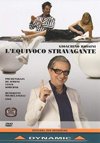 Rossini (1792-1868) - l'Equivoco Stravagante : Sagi, U.B.Michelangeli / Bozen & Trient Haydn Orchestra, Prudenskja, B.de Simone, etc (2008 Stereo) - Import DVD
