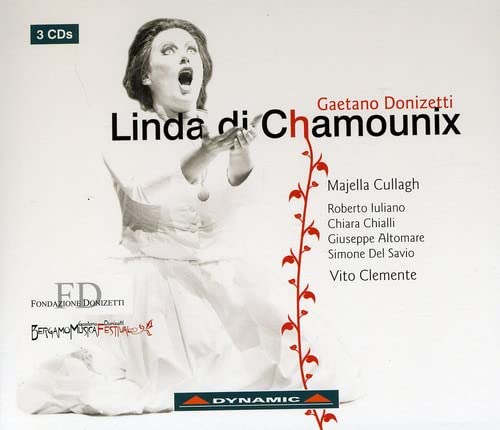 Donizetti (1797-1848) - Linda di Chamounix : C.Vito / Bergamo G.Donizetti Festival Orchestra, Cullagh, Iuliano, etc (2009 Stereo)(3CD) - Import 3 CD