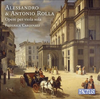 Federica Cardinali - Alessandro & Antonio Rolla: Opere Per Viola Sola - Import CD
