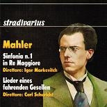 Igor Markevitch & Nhk Symphony Orchestra, Carl Schuricht - Mahler: Symphony No.1, Lider Eines Fahrenden Gesellen - Import CD