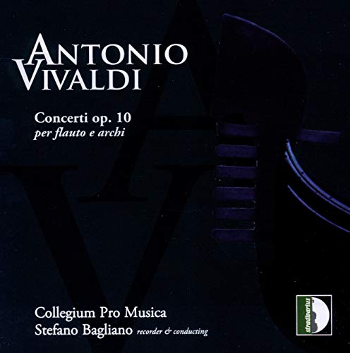 Vivaldi (1678-1741) - Flute Concertos Op.10: Bagliano(Rec)Collegium Pro Musica - Import CD