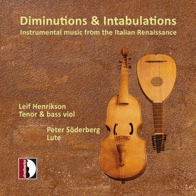 Peter Söderberg - Diminutions & Intabulations - Import CD