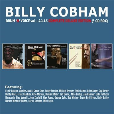 Billy Cobham - Drum 'N' Voice, Vols. 1 To 5 (Complete Deluxe Edition) - Import 5 CD Box set