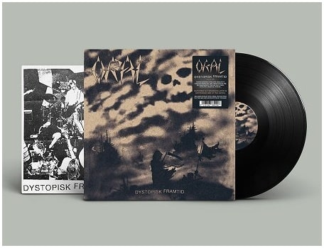 Oral (Swe/Punk) - Dystopisk Framtid - Import Solid Black Vinyl LP Record
