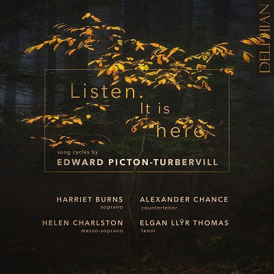 Turbervill (piano), Harriet Burns (soprano), Helen Charlston (mezzo - Picton-Turbervill, Edward :Listen, It Is Here - Import CD