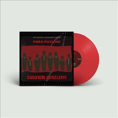 Piero Piccioni - Cadaveri Eccellenti - Import Transparent Red Vinyl LP Record+CD Limited Edition