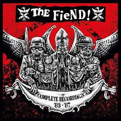 The Fiend - Complete Recordings 1983-1987 - Import Red Vinyl 2 LP Record Limited Edition