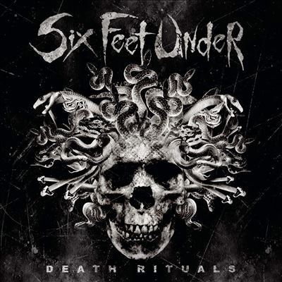 Six Feet Under (Metal) - Death Rituals - Import Clear & Black Splatter Vinyl LP Record
