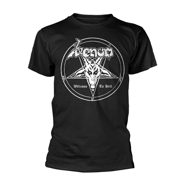 Venom - Welcome To Hell - Import CD White T-Shirt, Front & Back Print <Size:Xl>