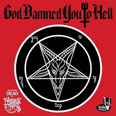 Friends Of Hell - God Damned You To Hell - Import Red Vinyl LP Record Limited Edition