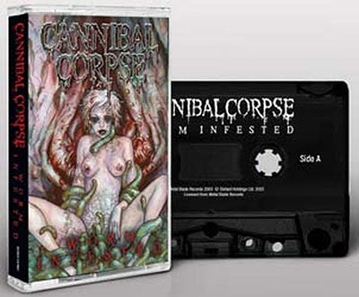 Cannibal Corpse - Worm Infested - Import Cassette Tape Limited Edition
