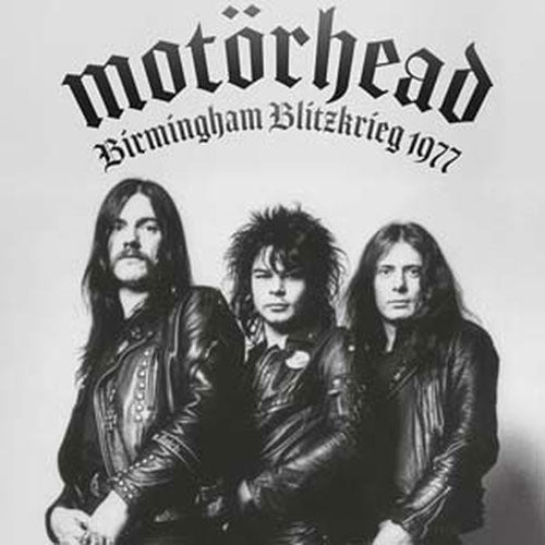 Motorhead - Birmingham Blitzkrieg 1977 - Import Red/Black Splatter Vinyl 2 LP Recurd Limited Edition