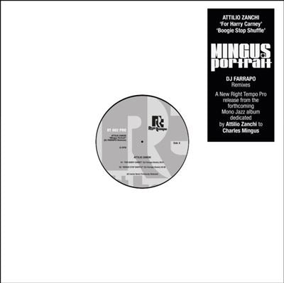Attilio Zanchi - Mingus Portrait (DJ Farrapo Remixes) - Import Vinyl 12inch Record