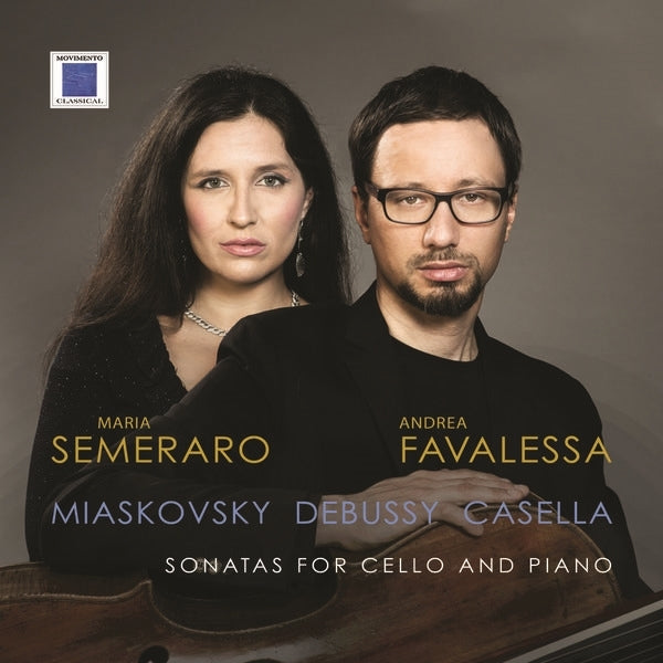 Favalessa / Semeraro - Miaskovsky, Debussy, Casella: Sonatas For Cello And Piano - Import CD