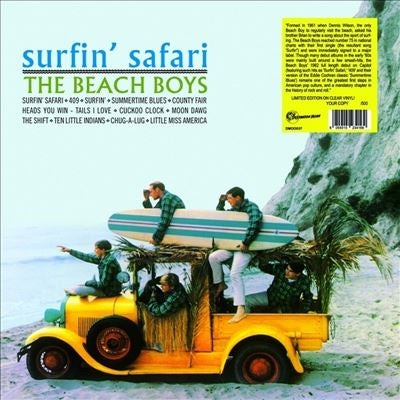 The Beach Boys - Surfin' Safari - Import Clear Vinyl LP Record