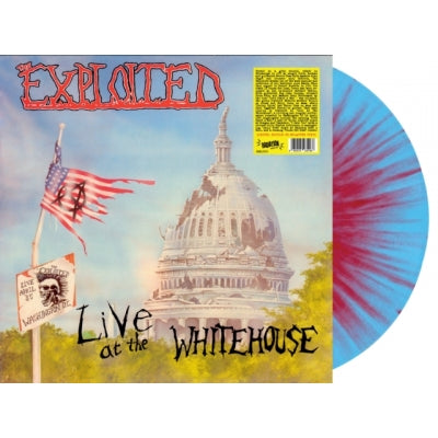 The Exploited - Live At The Whitehouse - Import Splatter Vinyl LP Record