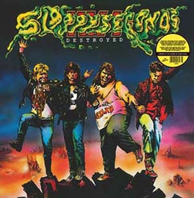 Sloppy Seconds - Destroyed - Import Green Vinyl LP Record Limited Edition