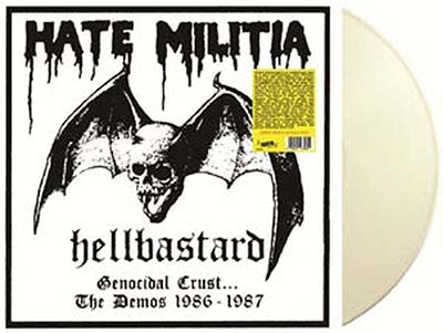 Hellbastard - Genocidal Crust: The Demos 1986-1987 - Import Clear Vinyl 2 LP Record Limited Edition