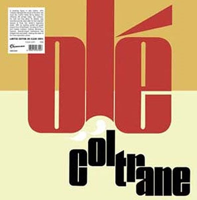 John Coltrane - Ole' Coltrane - Import Clear Vinyl LP Record Limited Edition