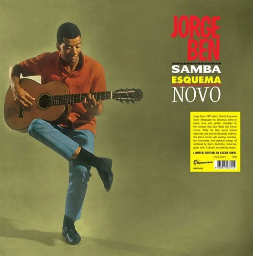 Jorge Ben - Samba Esquema Novo - Import Clear Vinyl LP Record