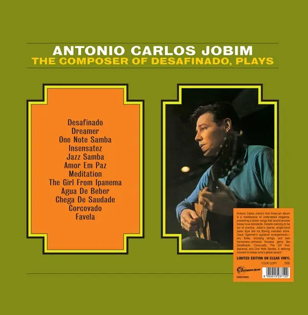 Antonio Carlos Jobim - The Composer Of Desafinado, Plays - Import Clear Vinyl LP Record