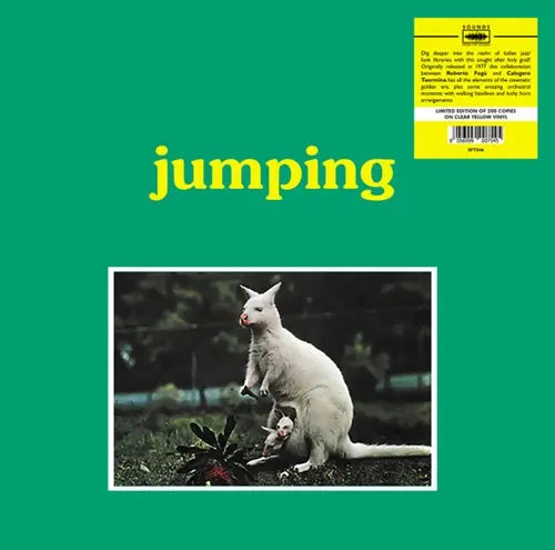 Roberto Fogu & Calogero Taormina - Jumping - Import Clear Yellow Vinyl LP Record
