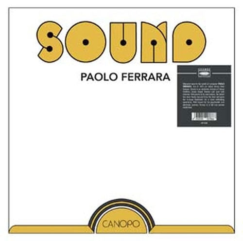 Paolo Ferrara - Sound - Import LP Record Limited Edition